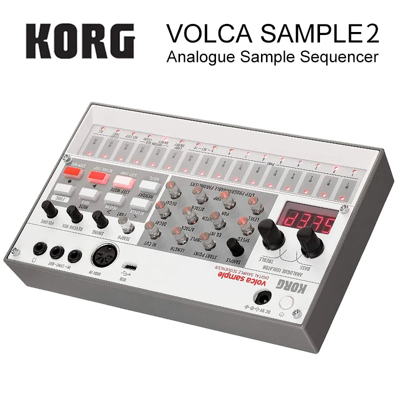 Korg Volca Sample2 second version Playback Rhythm Machine