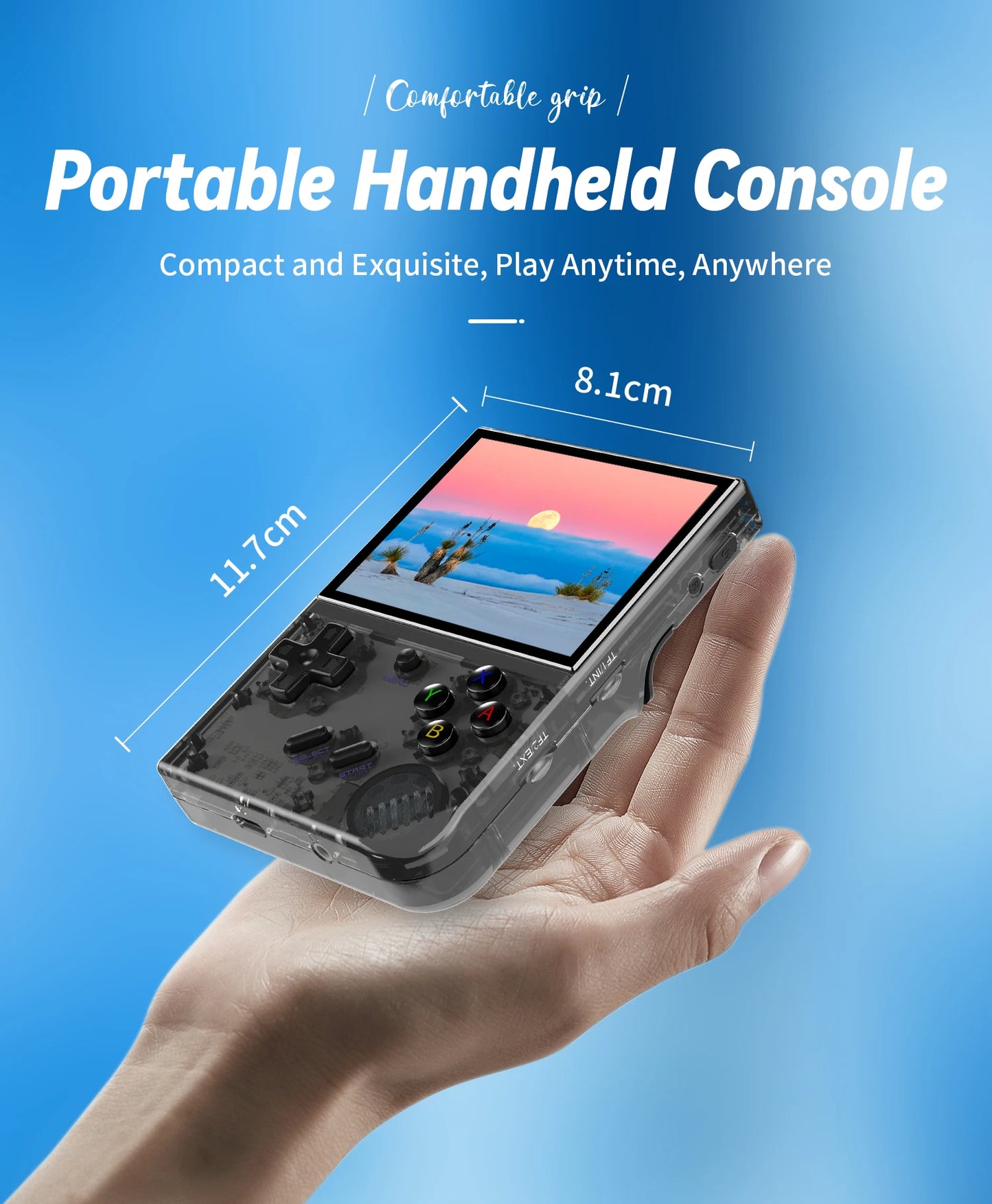 ANBERNIC RG35XX/RG35XX PLUS/RG35XX H Handheld Game Player 3.5″ IPS 640*480 Screen Portable Video Game Player Christmas Gifts