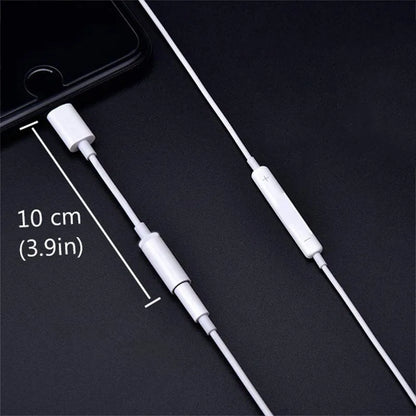 For Lighting Headphone Adapter for IPhone 11 12 13 14 Pro Max 12Mini SE 2020 XS XR X 8 7 + IOS To 3.5 Mm Jack AUX Audio Cable