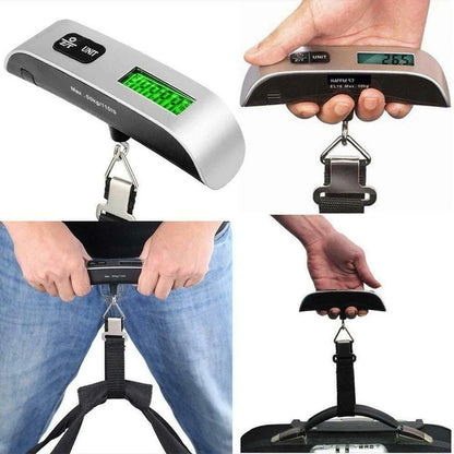 50kg 10g Digital Scale Electronic Balance Kitchen Luggage Hanging Scale Weight Suitcase Travel Scale Baggage Bag Weight Tool