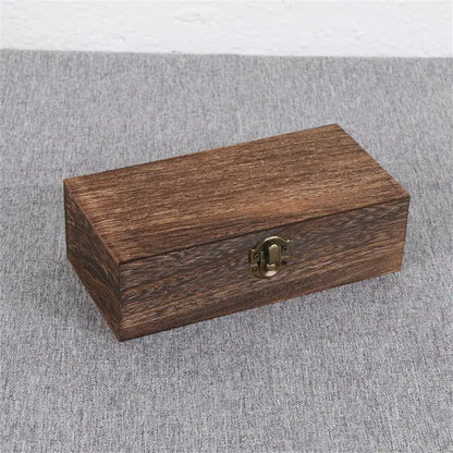 Storage Box Portable Retro Cigars Case Travel Humidor Box Holder Wooden Case Organizer Container Gift Box Smoking Accessories