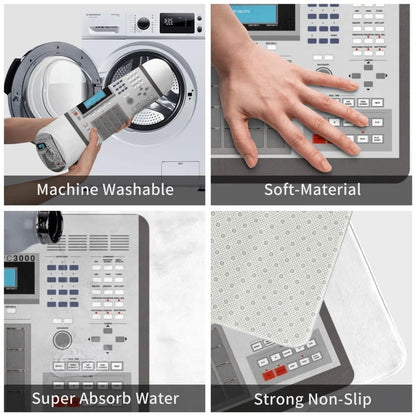 AKAI MPC 3000 Doormat Rug Carpet Mat Footpad Polyester Anti-slip Water Oil Proof Front Room Corridor Kitchen Bedroom Balcony