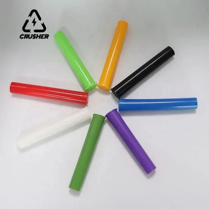 CRUSHER 10pcs Cigarette Paper Sealed Container 120mm KING SIZE Pill Box Plastic Tubes Tablets Storage Holder Smoking Accessories