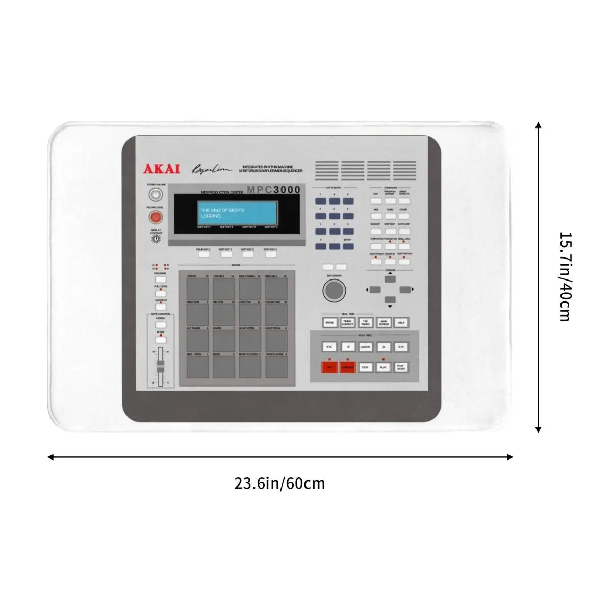 AKAI MPC 3000 Doormat Rug Carpet Mat Footpad Polyester Anti-slip Water Oil Proof Front Room Corridor Kitchen Bedroom Balcony